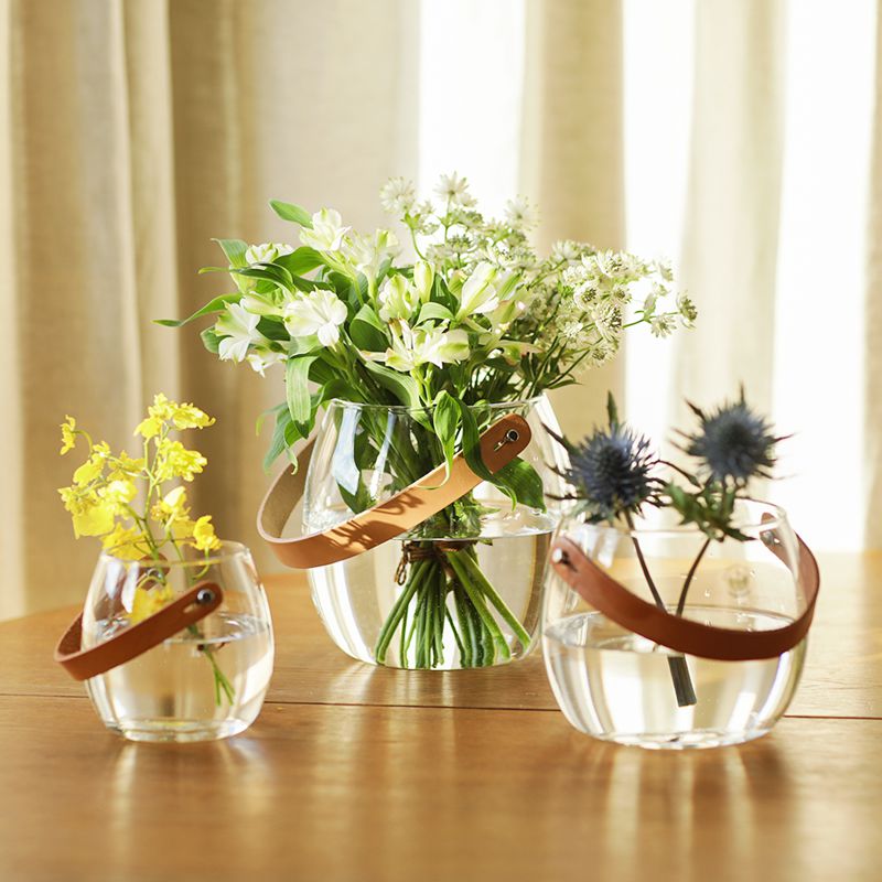 楽天市場】フラワーベース 花瓶 ガラス Design With Light Pot Mサイズ