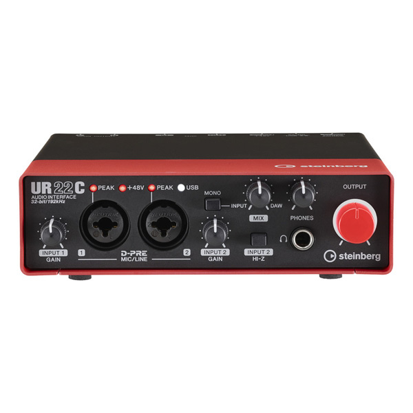 USBオーディオインターフェイス UR22C RD レッド＆ブラック｜の通販は