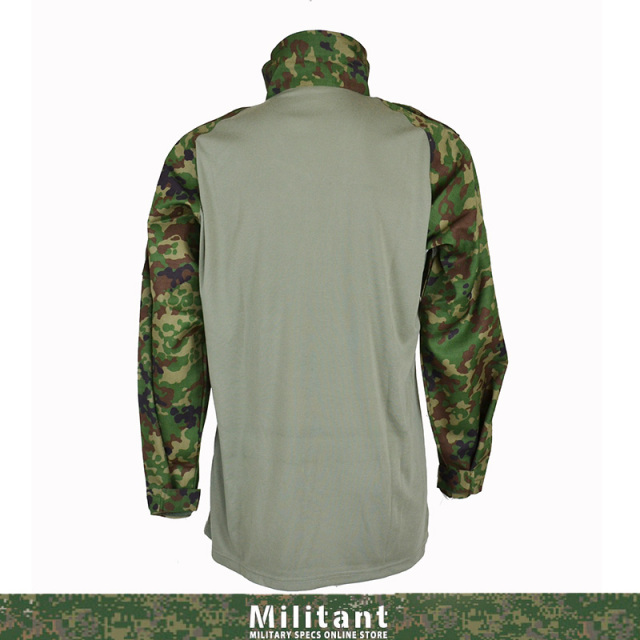 コンバットシャツ-II VCリップストップ 陸自迷彩 （袖リップ難燃生地