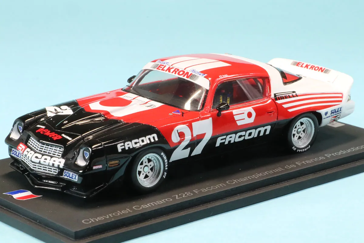 スパーク 1/43 シボレー カマロ Z28 チャンピオン ド フランス