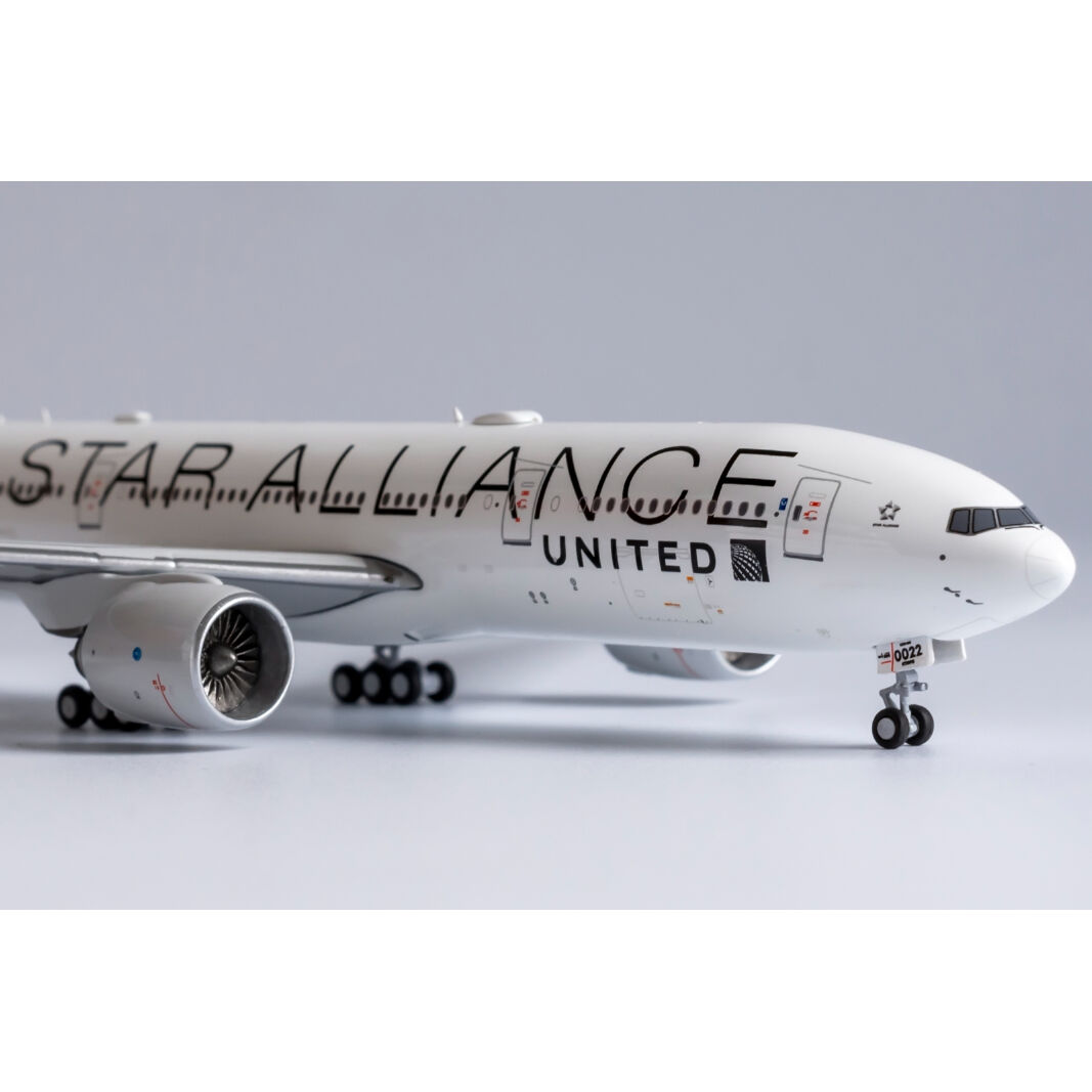 1/400 777-200ER ユナイテッド航空「スターアライアンス塗装」N77022