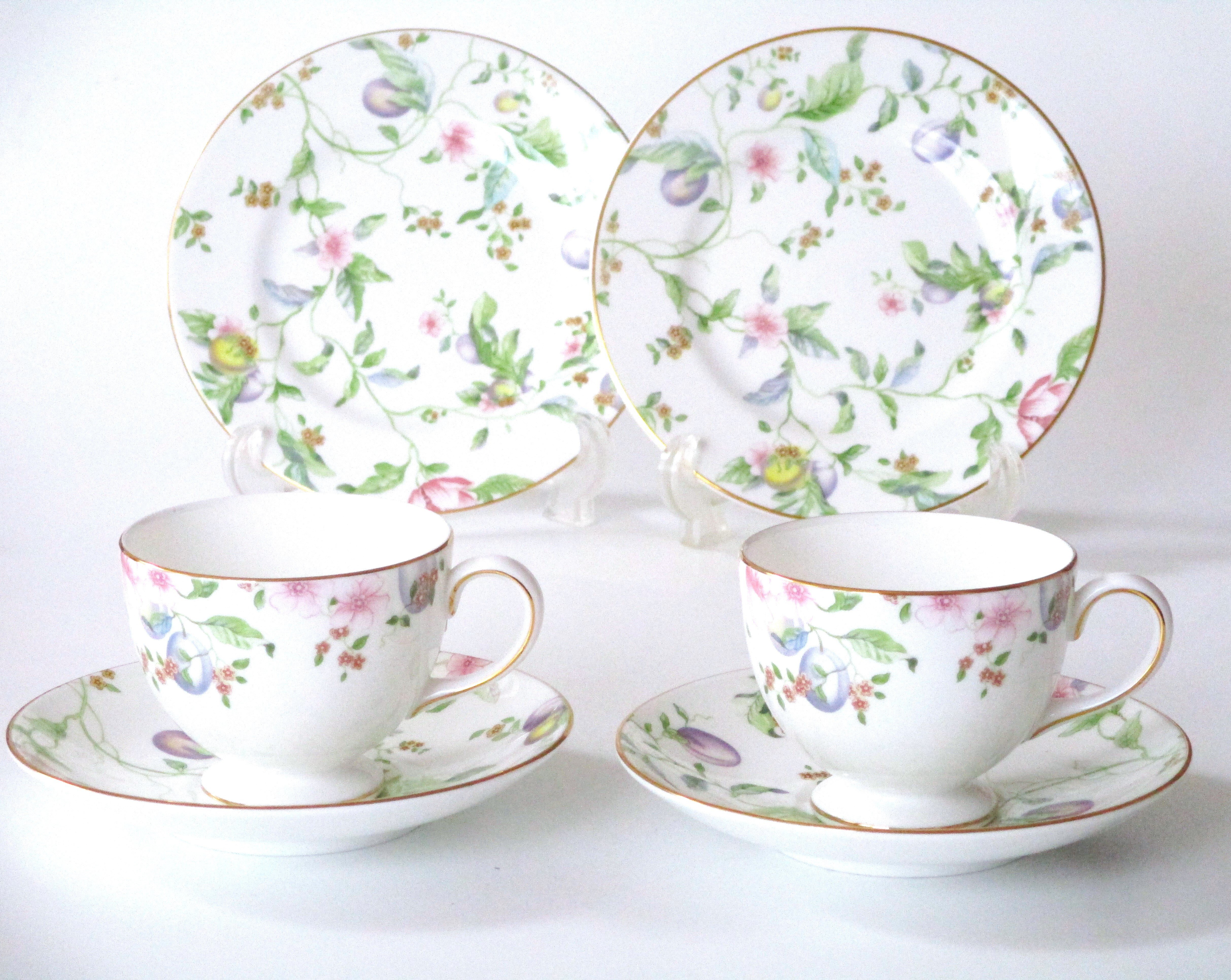 ウェッジウッドWEDGWOOD スウィートプラム ハニーセット（ペアブランド