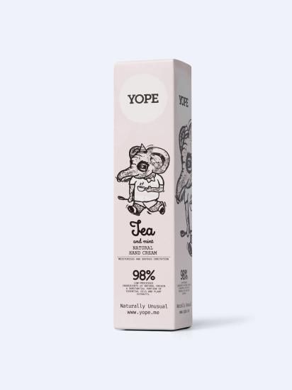 ハンドクリーム ティー & ミント 100ml - YOPE ーNaturally Unusual－