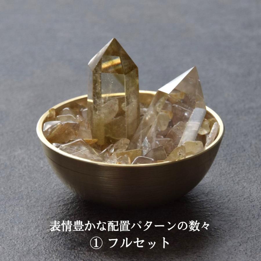 開運 金運 アップ 浄化 用 セット ルチル クォーツ さざれ 石 皿 水晶
