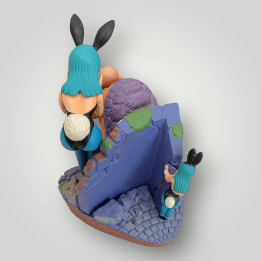 ボーナスパーツ完成品】亀仙人＆ブルマ(ウーロン変化