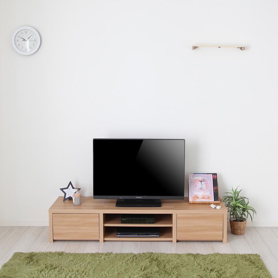 充英アート 日本製 テレビ台 幅147cm Mani 幅147cm×奥行40cm×高さ28cm