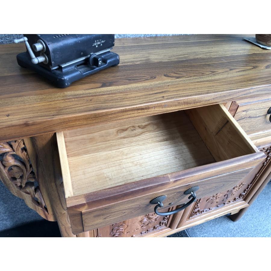 中国家具 アジアン家具 アンティーク調 キャビネット F212 : 実験工房