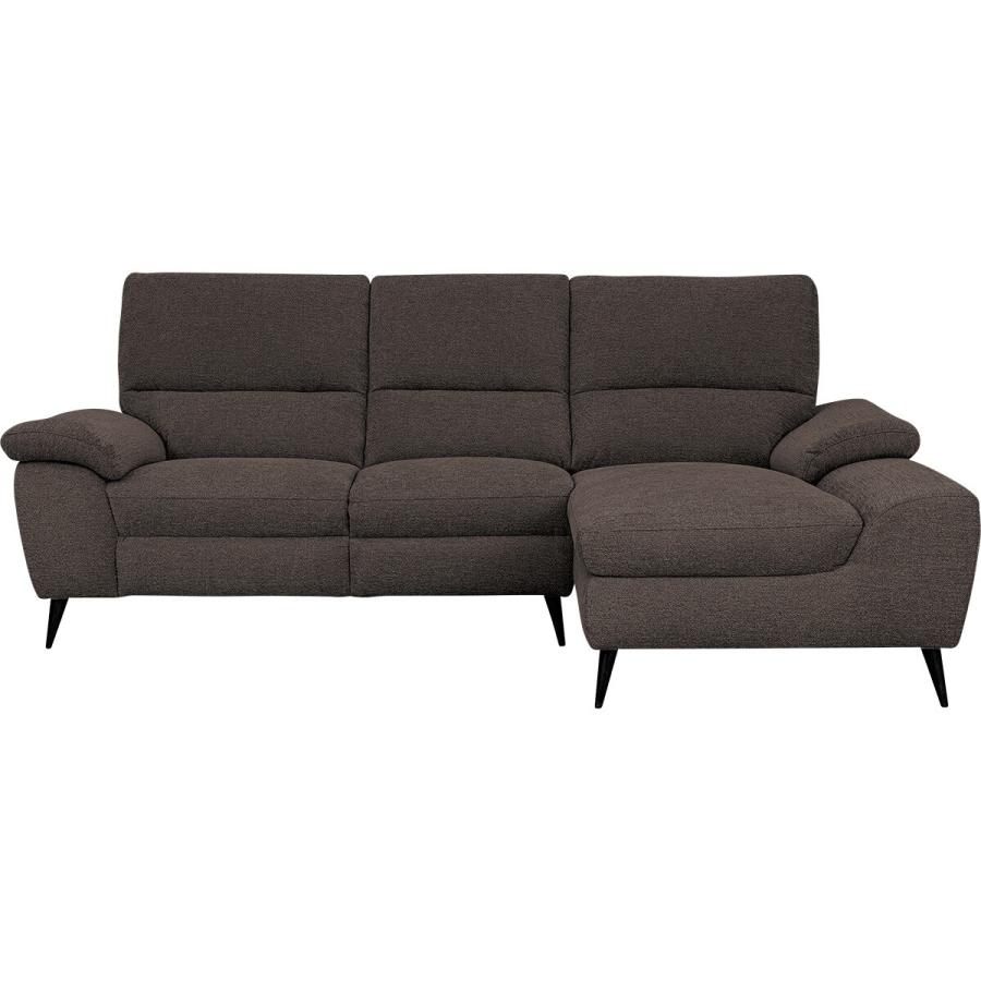 ニトリ（NITORI） 布張りカウチソファ(LB033-2 LC DBR) ニトリ期間限定