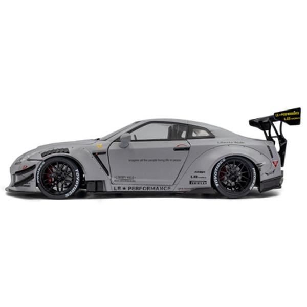 SOLIDO 1/18 日産 GT-R (R35) Liberty Walk Body Kit Type 2.0 (グレー