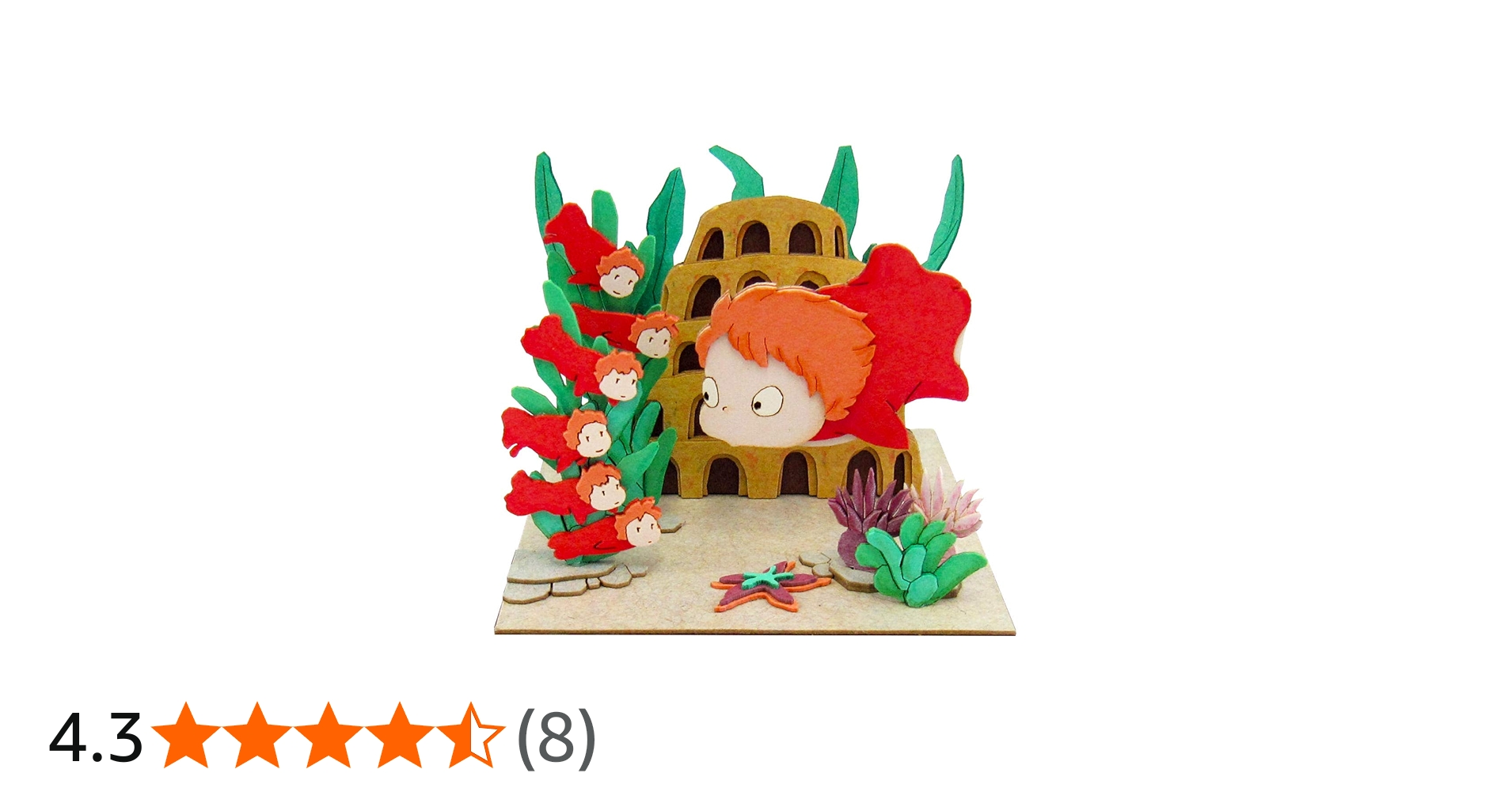 Amazon | さんけい スタジオジブリmini 崖の上のポニョ ポニョと妹たち