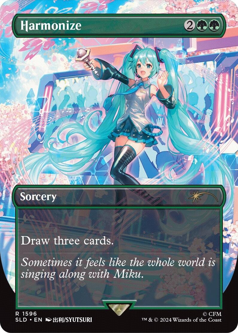 初音ミクとTCG「マジック:ザ・ギャザリング」がコラボ、特別仕様カード