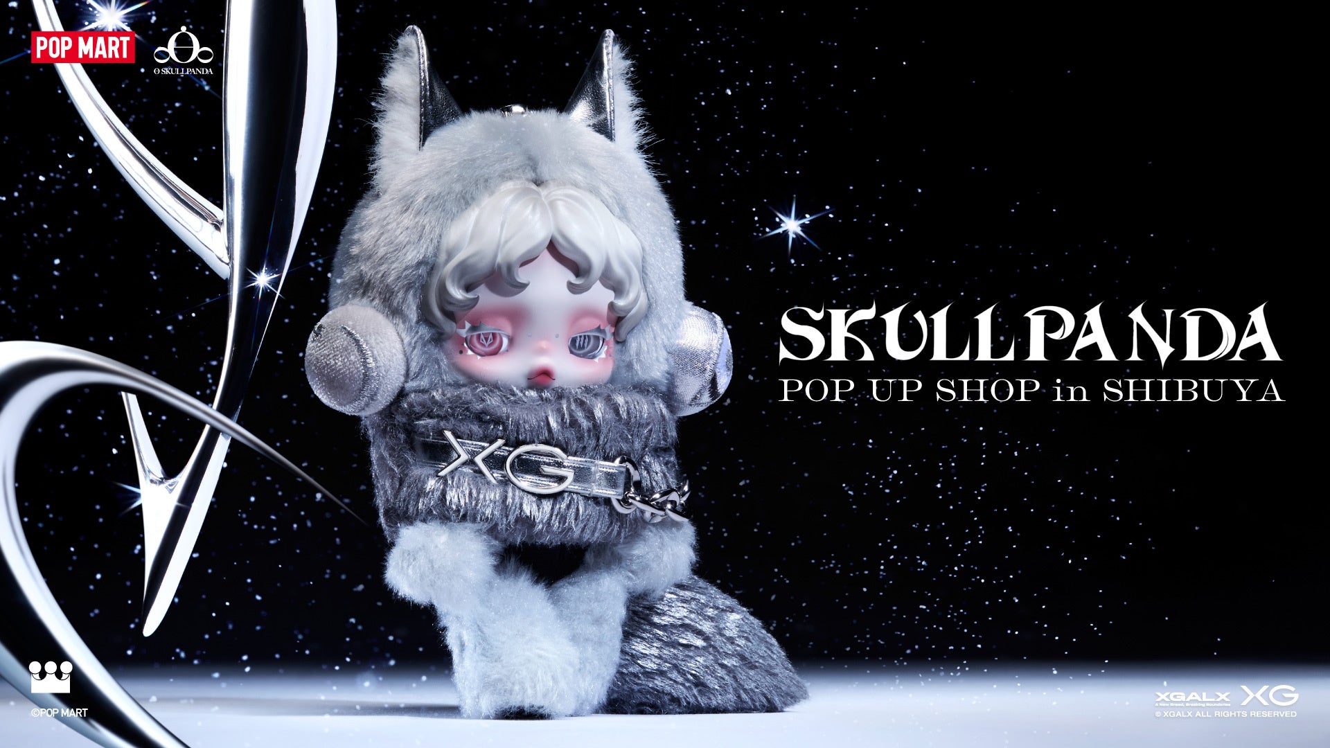 SKULLPANDAとの日本限定コラボアイテム発売を記念し、渋谷TSUTAYAの