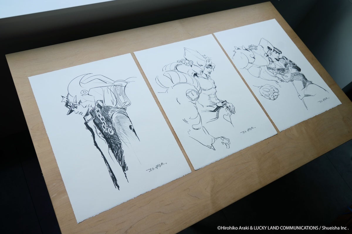 集英社マンガアートヘリテージ、荒木飛呂彦『ジョジョの奇妙な冒険