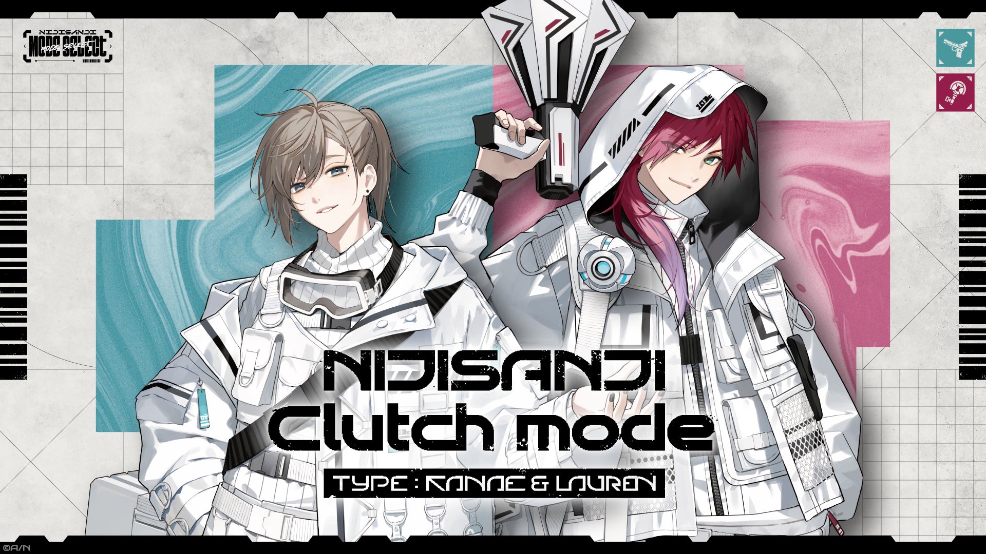 NIJISANJI Clutch Mode Type：Kanae & Lauren」グッズを11月13日(水)18