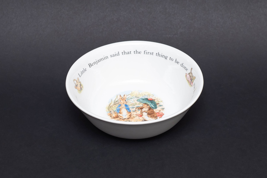 ウェッジウッド ピーターラビット＆ベンジャミンバニー シリアルボウル