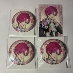 悪魔執事と黒い猫 あくねこ 4周年 グリッターキャラバッジ 缶バッジ