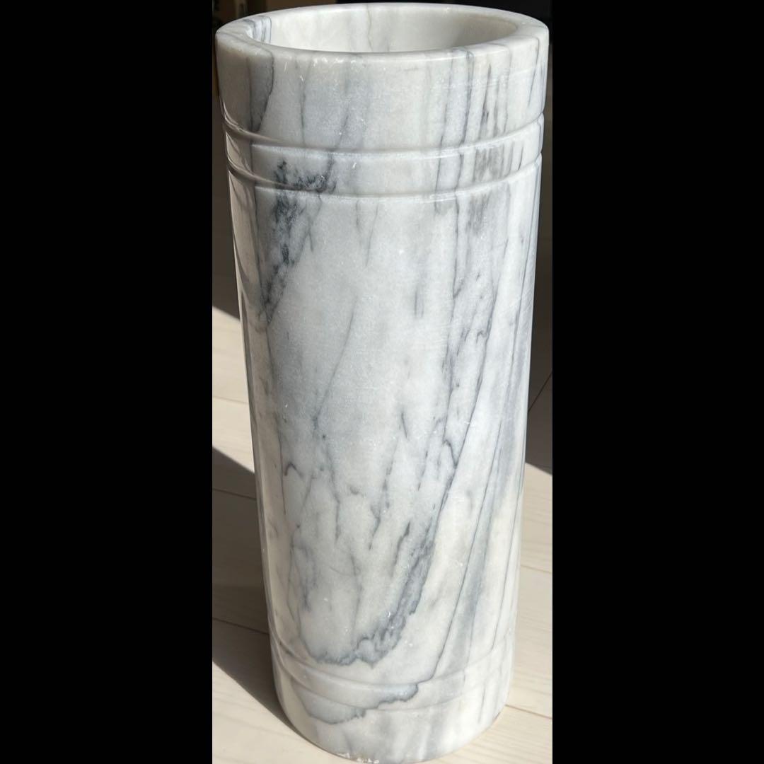 イタリア製　大理石　ヴィンテージ　傘立て　マーブルアンブレラスタンド イタリア製大理石傘立て、マーブルアンブレラスタンド、店舗用什器 LCM