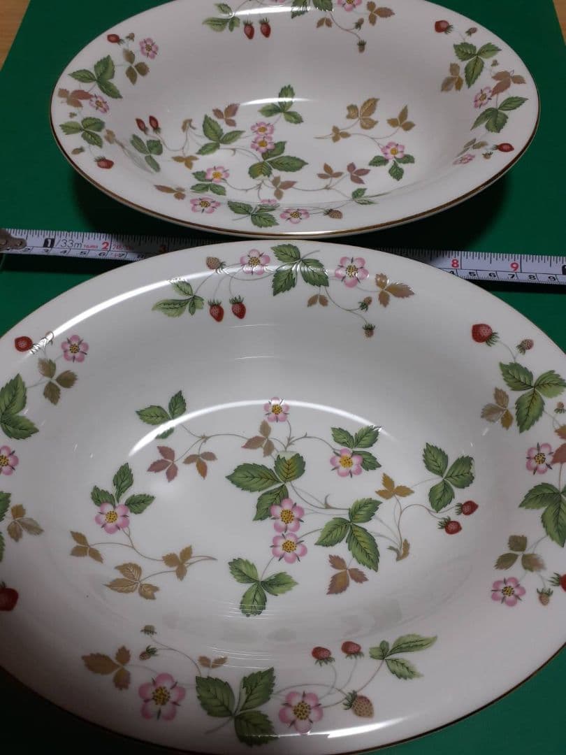  ワイルドストロベリー　オーバル　パスタ　２枚セット　深皿 楽天市場】ウェッジウッド ワイルドストロベリー オーバルディッシュ