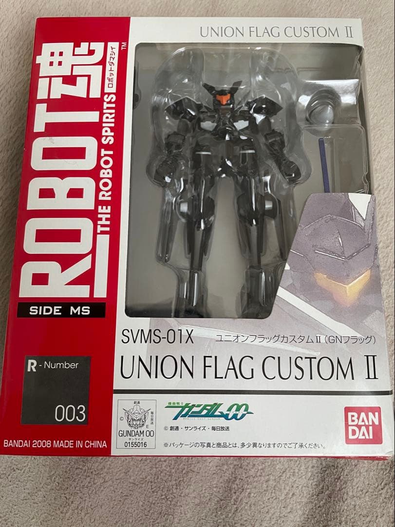ROBOT魂＜SIDE MS＞ SVMS-01X ユニオンフラッグカスタムII… SVMS-01X ユニオンフラッグカスタムⅡ (GNフラッグ)｜shotaroさんの