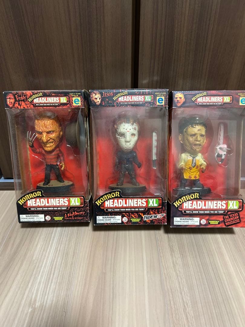 Horror Headliners XL フィギュア ジェイソン　 フレディ HORROR美少女 フレディVSジェイソン ジェイソン・ボーヒーズ セカンド