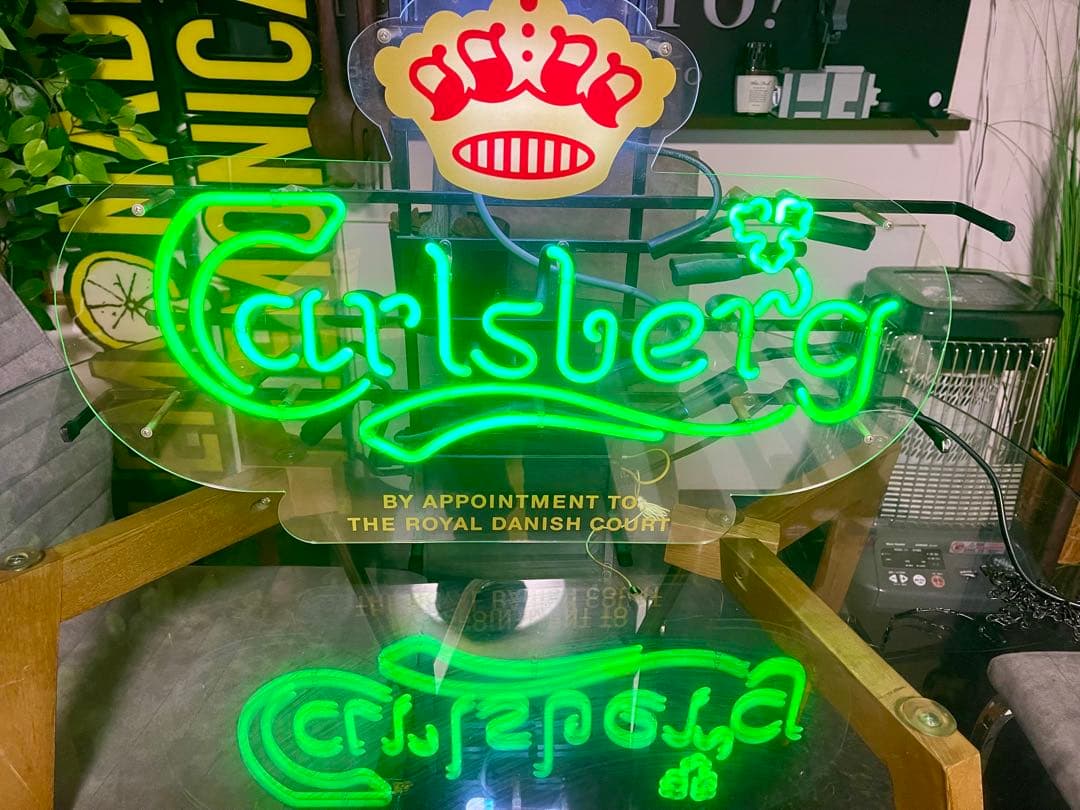 カールスバーグ ネオン菅 お酒 ビール 看板 インテリア ディスプレイ 送料無料 Amazon | JOMOBUTY ビール ネオンサインライト ネオン看板 お酒 LED