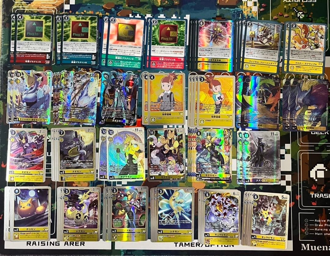 B サクヤモンデッキ　デッキ　デジモン　デジカ　デジモンカード サクヤモンデッキ サンプルレシピとデッキタイプまとめ【クロス