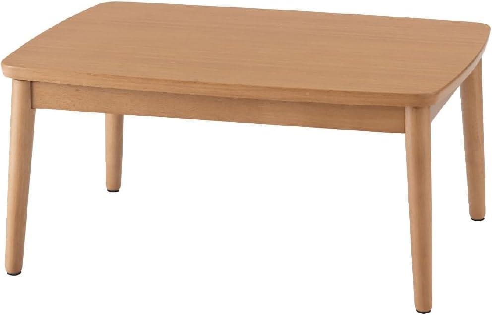 こたつ テーブル 幅80cm 80×60 長方形 木製 高さ38cm ナチュラル Amazon.co.jp : パレットライフ こたつ テーブル 幅80cm 80×60 長方形