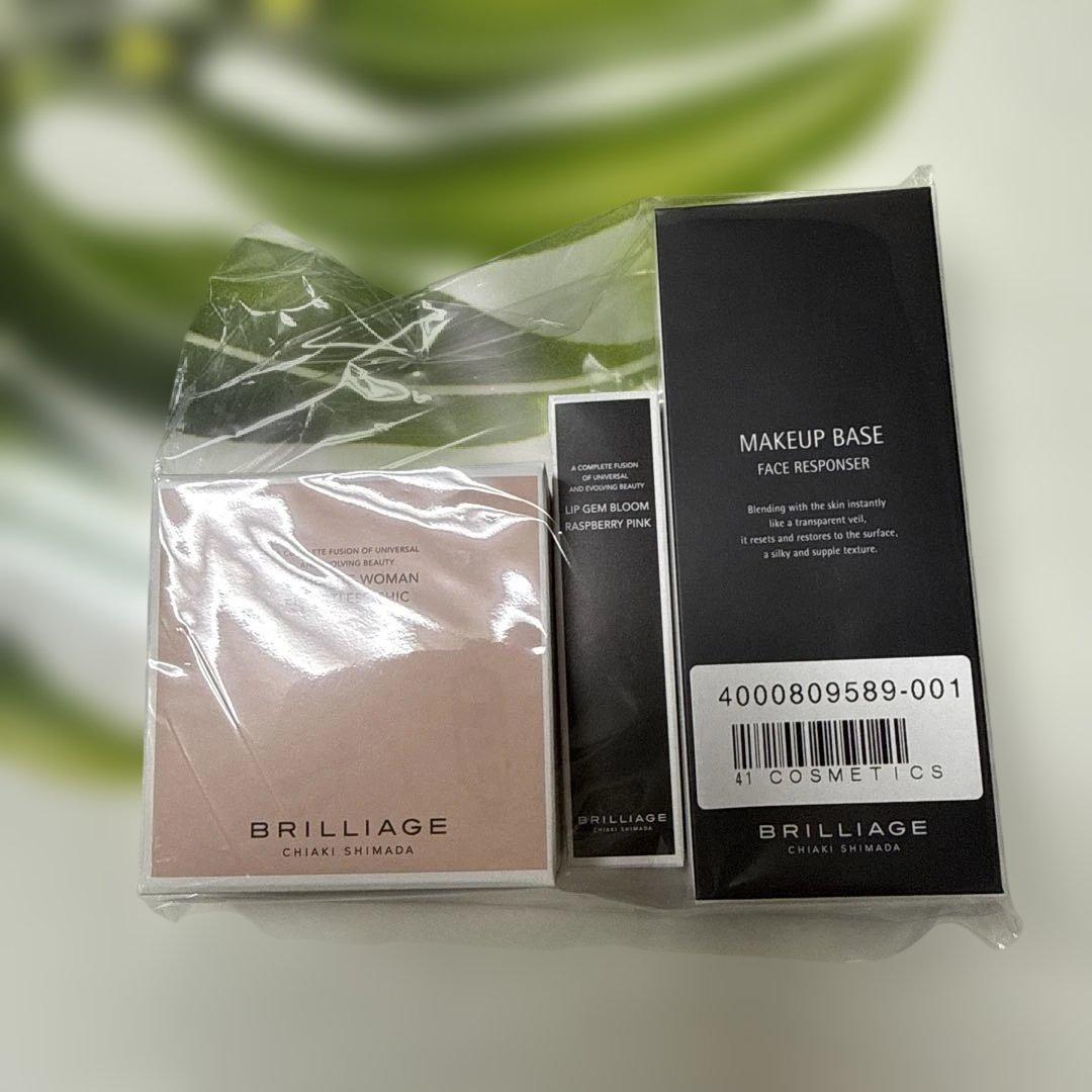 ブリリアージュ パウダリーファンデーション オーセンティックウーマンセット新品 ブリリアージュ パウダリー ファンデーション オーセンティック