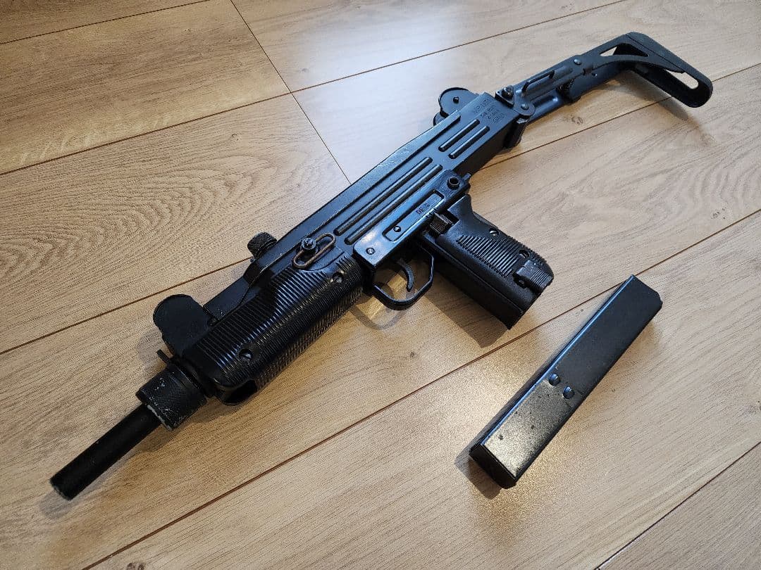 発火済み マルシン UZI サブマシンガンモデルガン 箱なし 現状品 買取実績】マルシン 金属製モデルガン『UZI サブマシンガン』 中期モデル