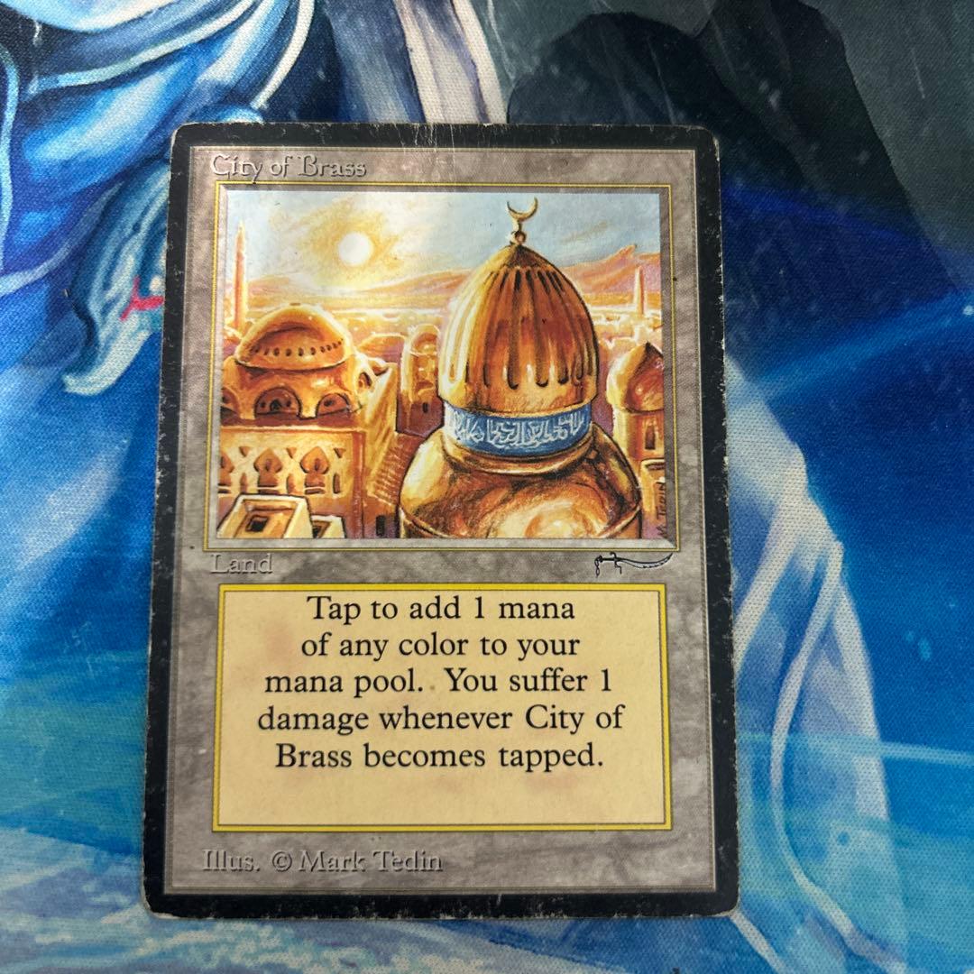 mtg 初版 真鍮の都/City of Brass》[ARN] 土地 英語 en 真鍮の都/City of Brass》[ARN] 土地U | 日本最大級 MTG通販サイト