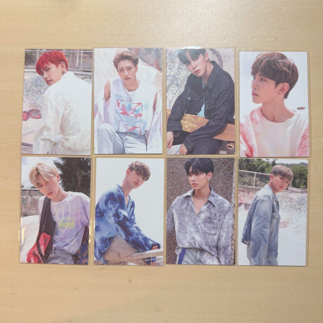 ATEEZ トレカ ONE TO ALL WAVE コンプ SAN ATEEZ TREASURE EP.3 : One To All / WAVE ver. Album + Photocard