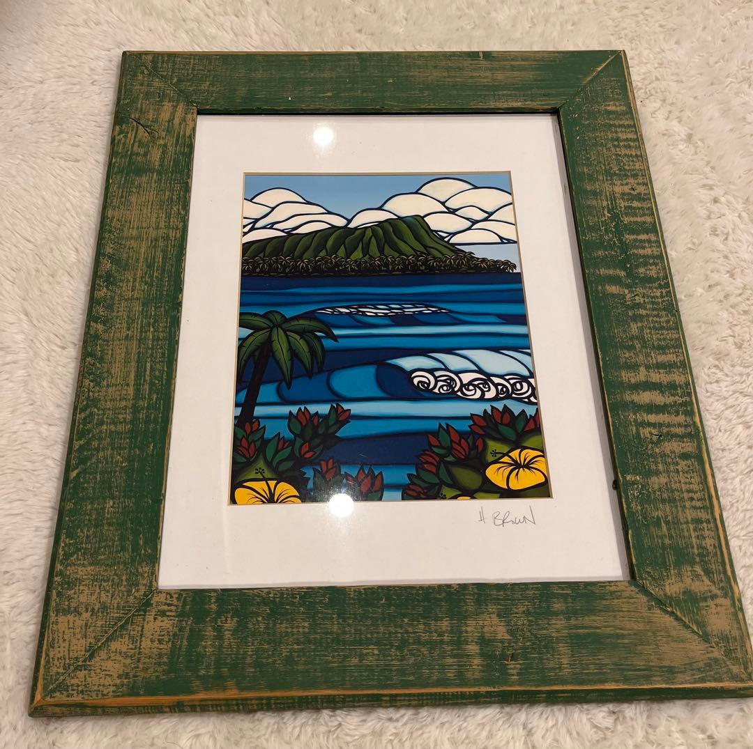 ヘザーブラウン　絵　アート　純正額付き　② Mサイズ 楽天市場】【額付き&ｸｰﾎﾟﾝ5%OFF】ヘザーブラウン／HEATHER BROWN 