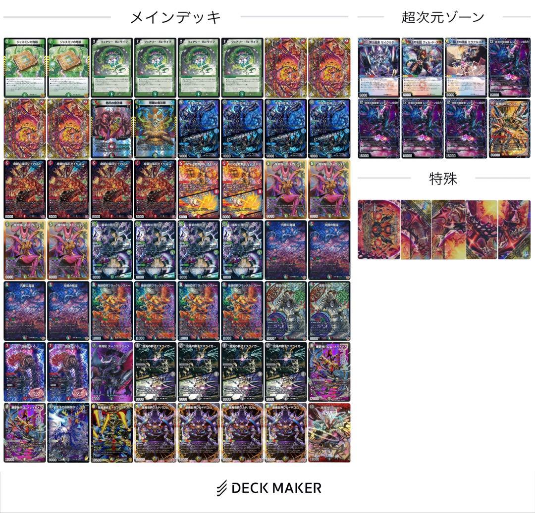 アドバンス5cバロム　デッキセット デュエマ アドバンスCS】「小倉CC(2025/5/10)」結果 5Cバロムが優勝 白