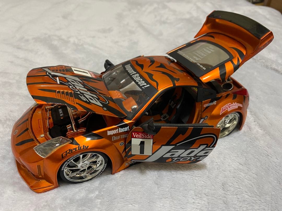 ミニカー NISSAN Z Jada Toys 1/18 JADA IMPORT RACER NISSAN Z COPPER/ORANGE 1:18 EXTRA WHEELS | eBay