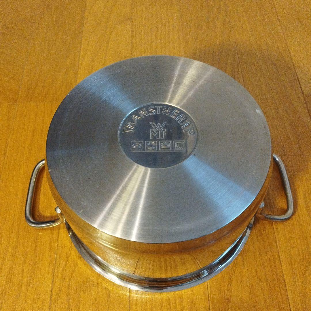 WMF TRANSTHERM 蓋付両手鍋 20cm ステンレス 調理鍋 IH対応 - メルカリ