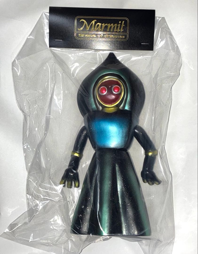 マーミット フラットウッズ モンスター ソフビ クリア 金ラメ マーミット フラットウッズモンスター 3メートルの宇宙人 ソフビ