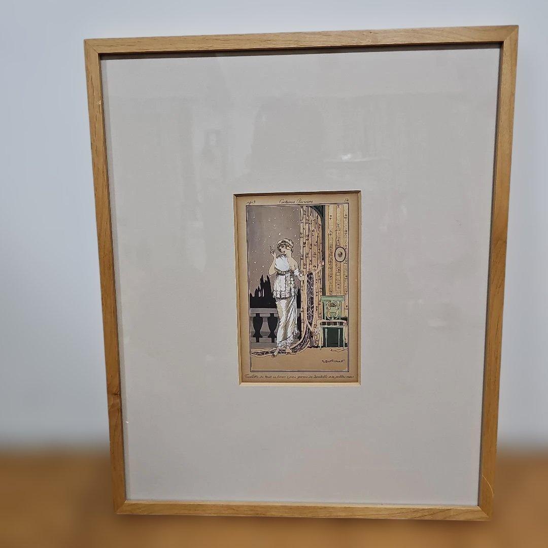 ロバート・ピシェノ リトグラフ 1913年 アールデコ 当時物 Art Deco Graphics アールデコの時代のグラフィックデザインを紹介した