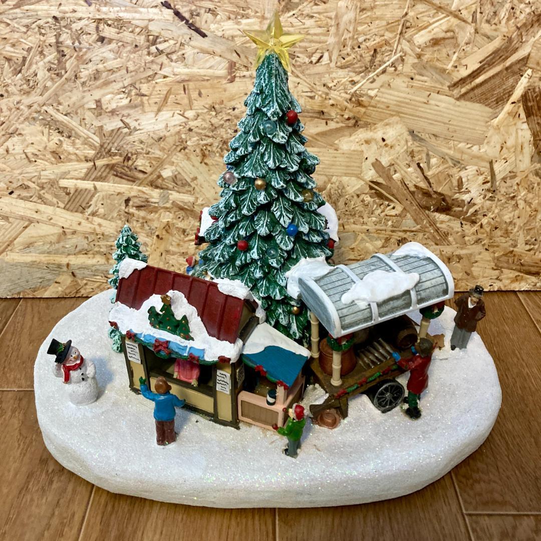 COSTCOクリスマスビレッジ 30ピースセット 訳アリ特価 よいクリスマス