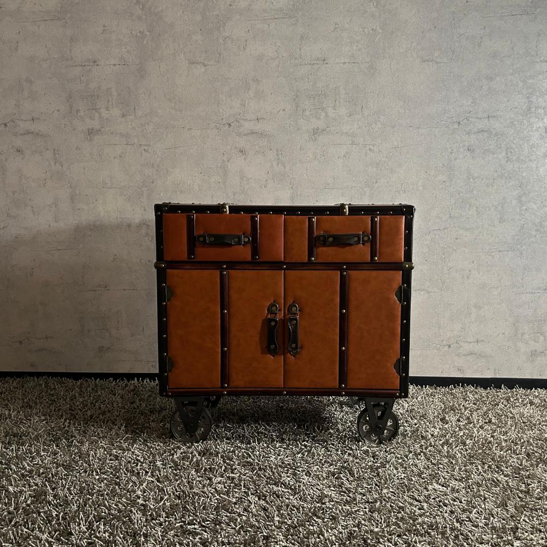 キャビネット 収納 おしゃれ チェストボックス レトロ ヴィンテージ インテリア 収納キャビネット ヴィンテージ レトロ調 アンティーク 卓上 収納