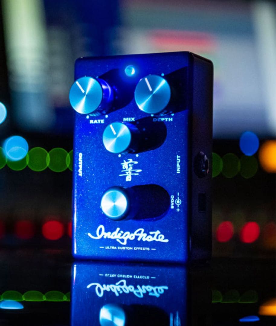 Indigo Note CHORUS エフェクター B’z 松本孝弘 B'zの松本孝弘が監修するエフェクター・ブランドIndigo Noteについて