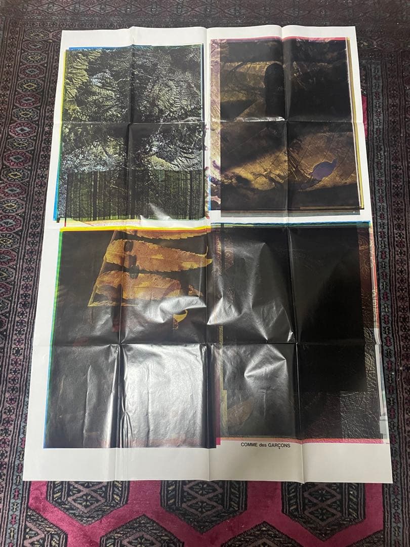 コムデギャルソン ポスター　1992年 コレクション：1992 S/S COMME des GARCONS｜コムデギャルソン店舗マップ