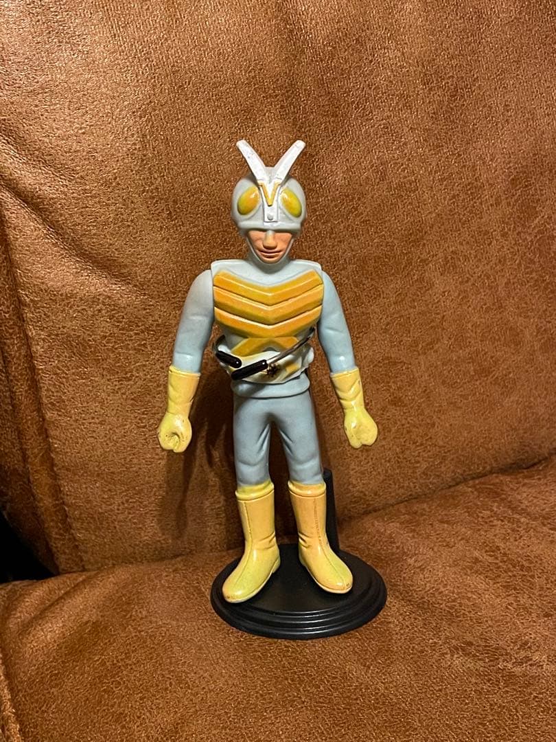 コジ激レア 仮面ライダー　無版権 パチソフビ　ライダーマン ライダーマン 無版権ソフビ | 怪獣玩具とカタナとキングコングのブログ