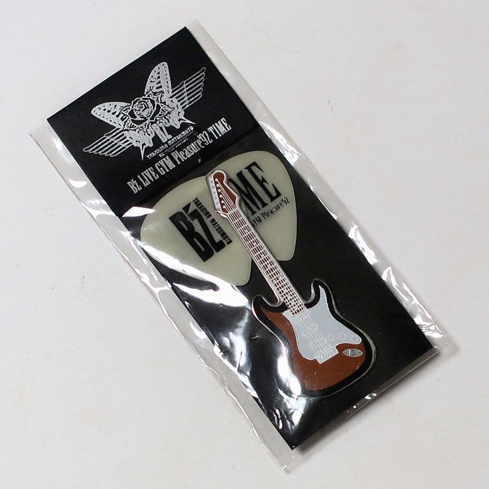 ピンバッジ ギターピック セット B'z 1992 TIME 公式ツアーグッズ 2026年最新】Yahoo!オークション -b'z ピックの中古品・新品・未使用品一覧