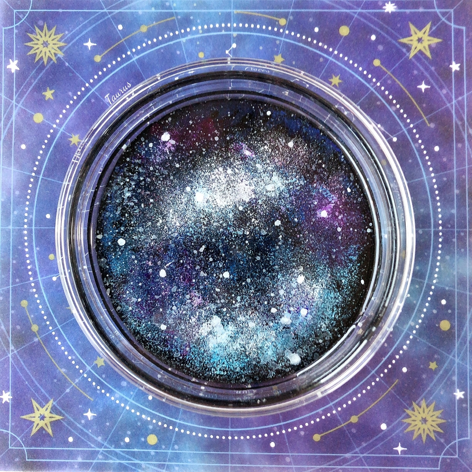 限定4点・受注生産】アートな宇宙をお部屋にも♪まるで絵画！手描きの
